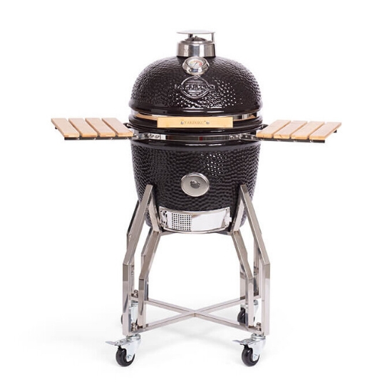 Imagine Gratar Kamado 41 cm MEDIUM cu baza si laterale incluse, Yakiniku