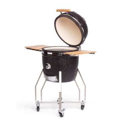 Imagine Gratar Kamado 49 cm LARGE cu baza si laterale incluse, Yakiniku