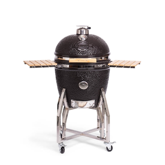 Imagine Gratar Kamado 56 cm XLARGE cu baza si laterale incluse, Yakiniku, RESIGILAT