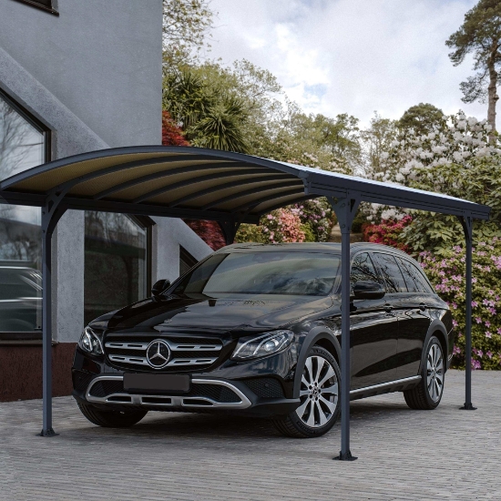 Imagine Carport auto  Vitoria 5000 policarbonat - Canopia