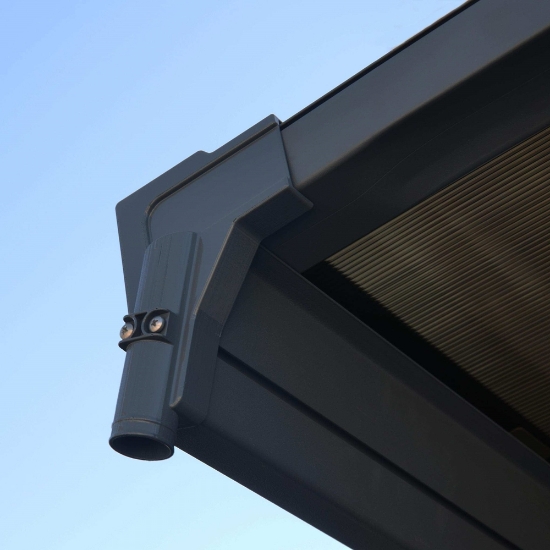 Imagine Carport auto  Vitoria 5000 policarbonat - Canopia