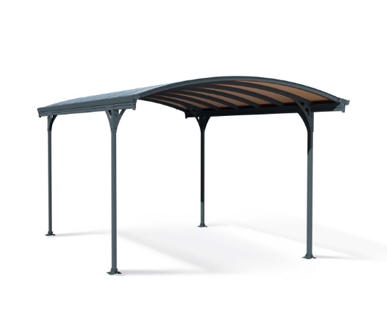 Imagine Carport auto  Vitoria 5000 policarbonat - Canopia