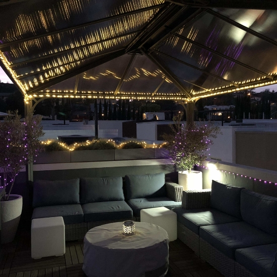 Imagine Pavilion grădină, Gazebo Martinique 3x4.3x2.1 m - Canopia