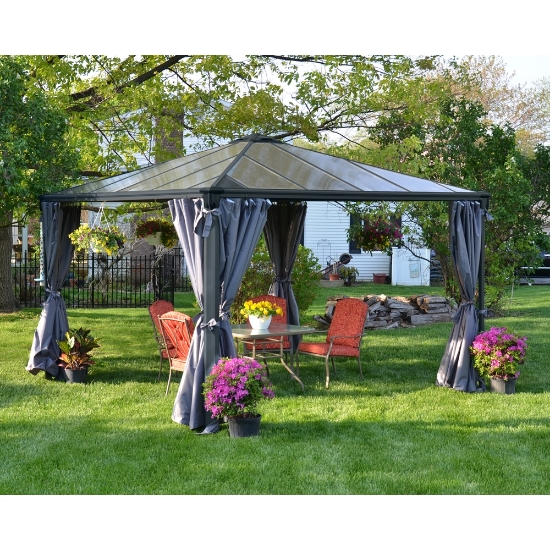 Imagine Pavilion grădină, Gazebo Palermo 3.6x3.6x3 m - Canopia