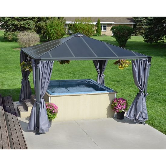 Imagine Pavilion grădină, Gazebo Palermo 3.6x3.6x3 m - Canopia