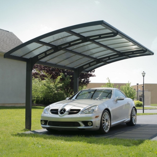 Imagine Carport auto  Arizona Wave 5000 policarbonat - Canopia