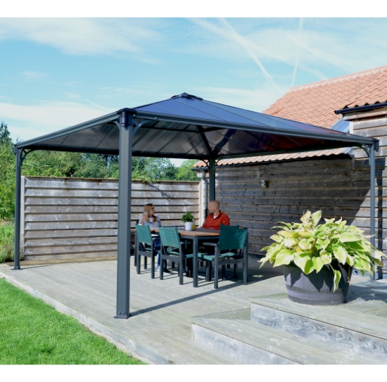 Imagine Pavilion grădină, Gazebo Palermo 4.3x4.3x3 m - Canopia