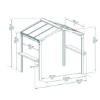 Imagine Pavilion pentru grătar, Austin 2.4x1.8,x2.5 m, Canopia