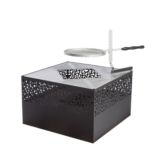 Imagine Semineu exterior Cube 500 cu gratar