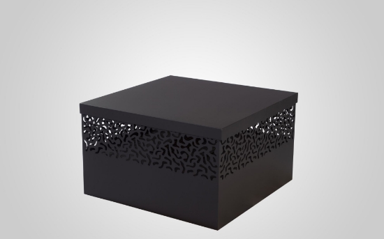 Imagine Semineu exterior Cube 500 cu gratar