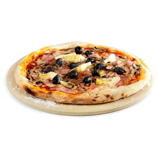 Imagine Piatra refractara universala pizza, 36cm, Barbecook