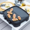 Imagine Gratar electric Alexia 5111 cu suport si laterale incluse, Barbecook