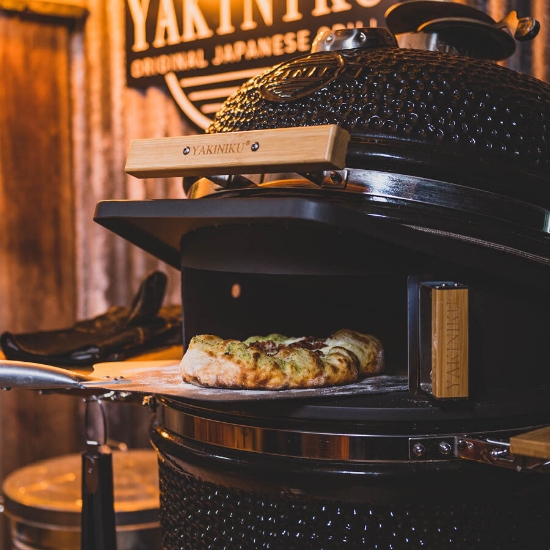 Imagine Accesoriu pentru pizza si rotisor, Pizza Slide, Kamado Yakiniku-XLarge