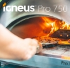 Imagine Cuptor pizza pe lemne, 75cm, Igneus Pro 750-Rosu