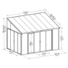 Imagine Gradina de iarna SanRemo 3x4m - Canopia, GRI
