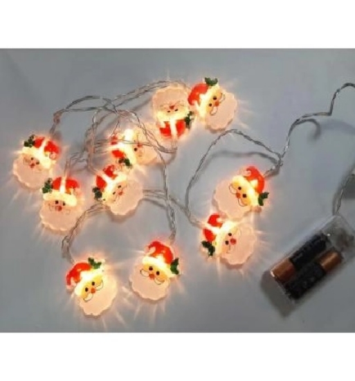Imagine SNUR DECORATIV MOS CRACIUN- 10 LED