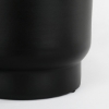 Imagine Ghiveci cilindric, negru, Riva, H20 x Ø22 cm