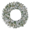 Imagine Coronita de Craciun Norton cu LED-uri, Verde inghetat, Ø60 cm