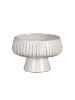 Imagine Bol decorativ cu picior, alb, LACY