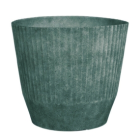 Imagine GHIVECI ROTUND RIO, GRI-VERZUI   H33,5 cm  D37 cm