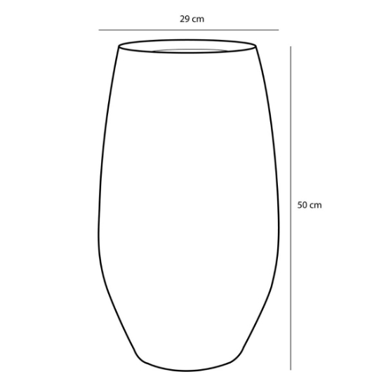 Imagine Vaza Douro aurie H50 x Ø29 cm Mica Decorations