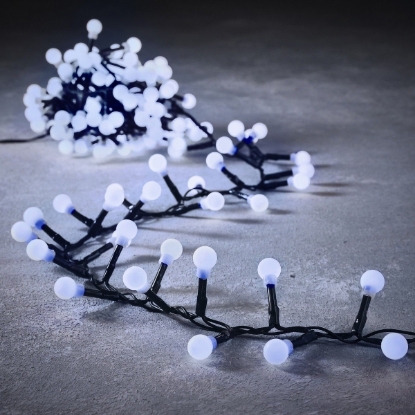 Imagine Ghirlanda luminoasa, 800 leduri IP44, 16m, lumina alba, temporizator, Luca Lighting