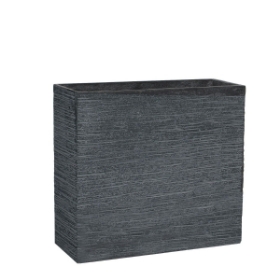 Imagine Ghiveci dreptunghiular, gri inchis  L55 cm * W22 cm * H50 cm