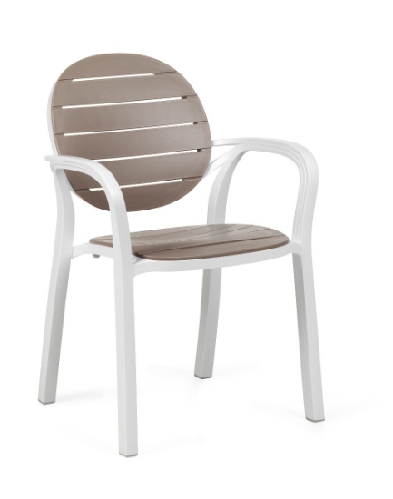 Imagine Scaun exterior Palma Armchair - Alb Tortora, Nardi