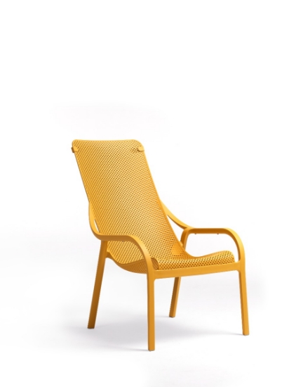 Imagine  Scaun tip sezlong Net Lounge - Galben Mustar, Nardi