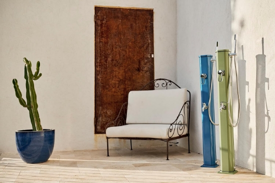 Imagine Dus Solar Jolly Go 20L, Aluminiu Premium Albastru Capri, Formidra