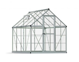 Imagine Sera din policarbonat  Harmony 1.85 X 2.46 m, Palram -Argintiu- Canopia