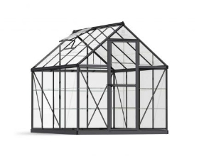 Imagine Sera din policarbonat  Harmony 1.85 X 2.47 m Palram -Gri- Canopia