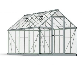 Imagine Sera din policarbonat  Harmony 1.85 X 4.26m Palram -Argintiu- Canopia