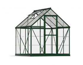 Imagine Sera din policarbonat  Hybrid 1.85 X 1.86m Palram-Verde- Canopia