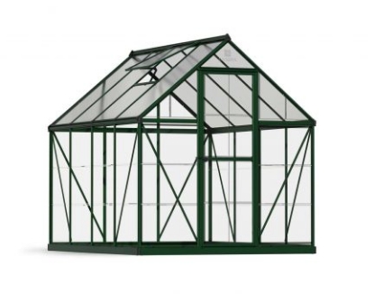 Imagine Sera din policarbonat  Hybrid 1.85 X 2.47m Palram-Verde- Canopia