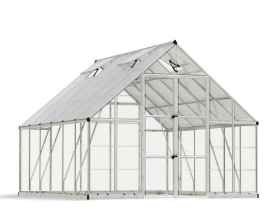 Imagine Sera din policarbonat  Balance 3,6 x 3 m  Palram -Argintiu- Canopia