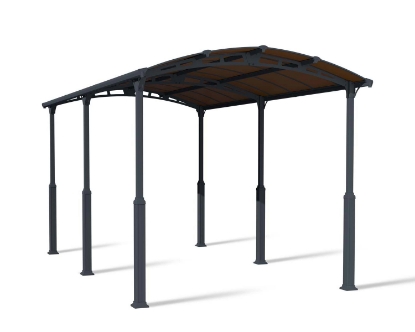 Imagine Carport auto Alpine 6400 policarbonat - Canopia