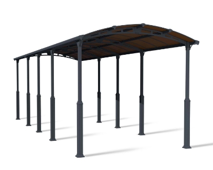 Imagine Carport auto Alpine 10600 policarbonat - Canopia