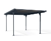 Imagine Carport auto Verona 5000 dublu-policarbonat cu acoperis plat - Canopia