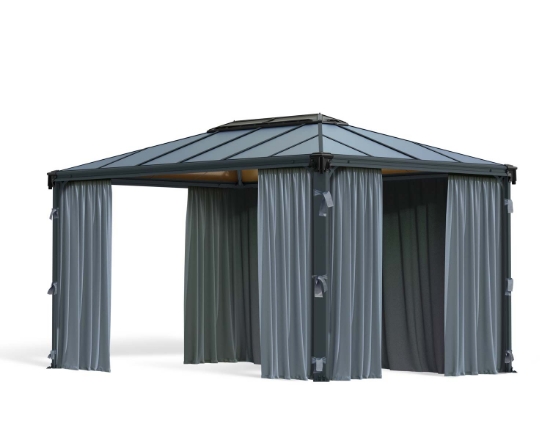 Imagine Set perdele pentru gazebo  Martinique 3 X 4 m - Canopia