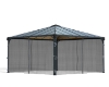 Imagine Set plasa pentru gazebo Palermo 4.3 x 4.3 - Canopia