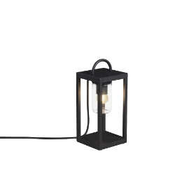 Lampa de podea Bologna E27, negru, 14x33 cm