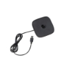 Imagine Lampa de masa cu USB, Capri, negru, 10x36 cm