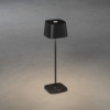 Imagine Lampa de masa cu USB, Capri, negru, 10x36 cm