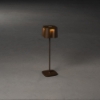 Imagine Lampa de masa cu USB, Nice, aramiu, 10×36 cm