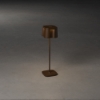 Imagine Lampa de masa cu USB, Nice, aramiu, 10×36 cm
