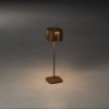 Imagine Lampa de masa cu USB, Nice, aramiu, 10×36 cm