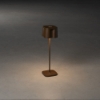 Imagine Lampa de masa cu USB, Nice, aramiu, 10×36 cm