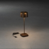 Imagine Lampa de masa cu USB, Nice, aramiu, 10×36 cm