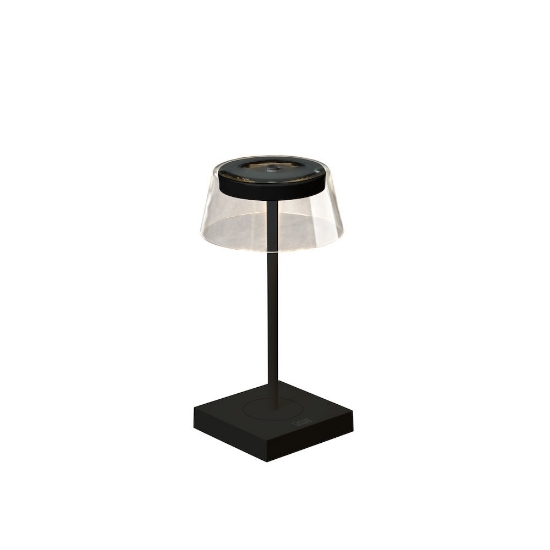 Imagine Lampa USB de masa Scilla, negru